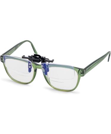 Premium Bifocal Clip-On Computer Reading Lens with Blue Light Protection - Shop Internationally - Buy Online on GoSupps.com