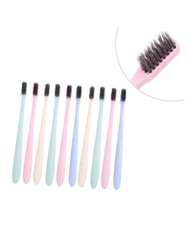 Minkissy 10st toothbrush tooth hygiene mouth hygiene sustainable toothpaste set toothbrush accessories tooth plaster set travel toothbrush toothpaste set dental clean tooth cleaning clean stock