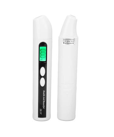 Zjchao Face Skin Tester & Analyzer - Digital LED Display Moisture Detector with Biosensor Technology for Home Salon & Travel - Buy Online on GoSupps.com