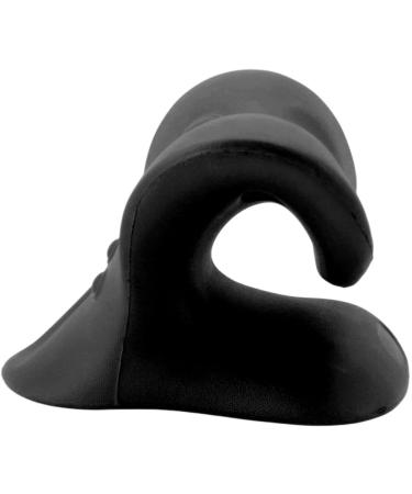 Neck and Shoulder Relaxer Portable Neck Stretcher Chiropractic Pillow Cervical Traction Device for Relieve TMJ Headache Muscle Tension Spine Alignment Stiffness Relief(Black) - Buy Online on GoSupps.com