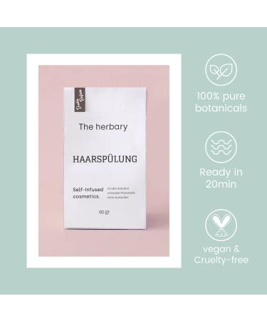 Organic Hair Conditioner Dark Reflex | Natural Care for Dark & Gray Hair | 100% Botanicals | Handmade in Germany - Buy Online on GoSupps.com