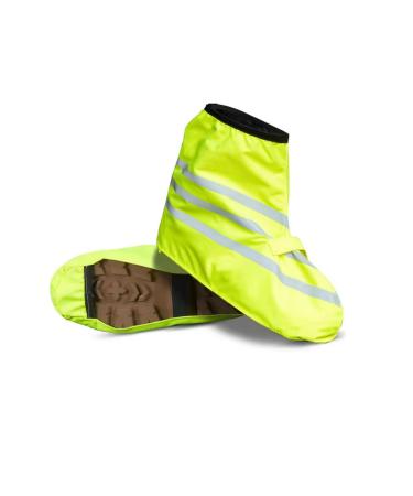 Fogsun overshoes Bicycle waterproof shoe covering waterproof reflective rain protection shoes waterproof rain over shoes with reflector strips black for men