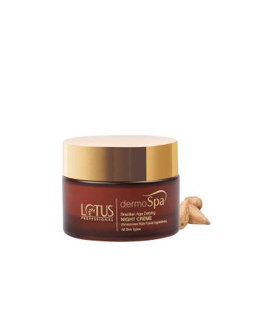 Lotus Professional Dermo Spa Brazilian Age Defying Night Creme - 50g | Anti-Aging Skincare for All Skin Types - International Shipping Available - Buy Online on GoSupps.com