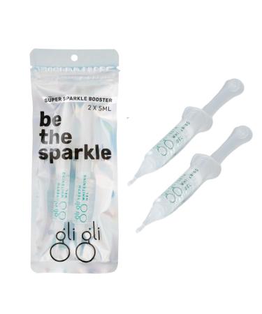 Super Sparkle Booster Gel Refill Teeth Whitening Gel - 2 x 5ml 6% Hydrogen Peroxide Whitening Gel Syringes Gels Made in USA - 10 to 15 Days Treatment Work with Teeth Whitening Kit