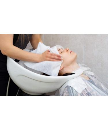 Premium Disposable Hairdresser Capes - 100 Pack 70x50 cm High-Quality FIZELINA - Ideal for Salons Saunas Hotels & Home Use - Buy Online on GoSupps.com