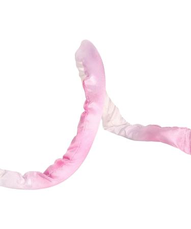 Spiral Lock Hair Tie Tie Dye Pink Men Women Bendable Dreadlocks Hair Tie Ponytail Holder Accessory - Buy Online on GoSupps.com