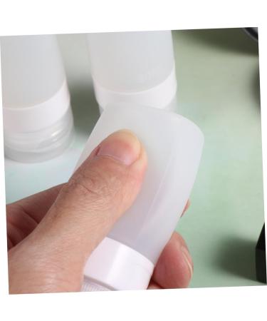 Beaupretty Travel Cosmetics Bottle Silicone Empty Bottle Cosmetics Sub Bottle Cosmetics Storage Bottle Empty Bottle Sub Simple white White Simple Sub Bottle 3.6*3.5*13.2cm+3.6*3.5*11.2cm+3.6*3.5*8.2cm White - Buy Online on GoSupps.com