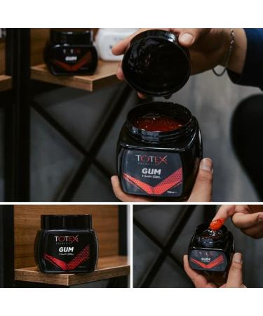 Totex Gum Hair Gel 700ml | for Men & Women | Edge Control & Long Lasting Hold | Shiny & Flexible Finish for Defined & Long-Lasting Styles Without Residue | Pack of 2 - Buy Online on GoSupps.com