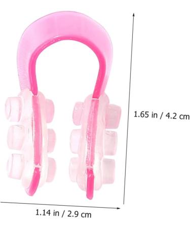 FRCOLOR 40 Pcs Nose Up Shaping Clip - Nuzzle Nose Bridge Corrector & Beauty Supplies - Enhance Your Look with Plastic Nose Lifting Cups (4 Pcs Pink - Buy Online on GoSupps.com
