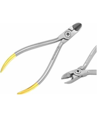 Medentra Orthodontic Hard Wire Cutter | TC Dental Forceps | 15 Degree Curved | Best Tool for Orthodontists | International Shipping Available - Buy Online on GoSupps.com