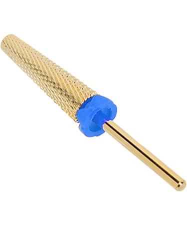 Nail Grinding Head Tungsten Steel Nail Gel Drill Bit Golden Ultra Long Multi Purpose with Storage Box for Salon (133#-M) - Buy Online on GoSupps.com
