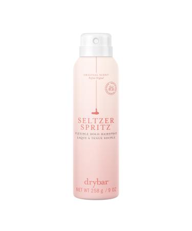 Drybar Seltzer Spritz Flexible Hold Hairspray | Holds Style for 8 Hours* with Touchable Finish Adds Softness Ultrafine Mist Diffuser for Even Quick Drying Application Vegan & Cruelty Free