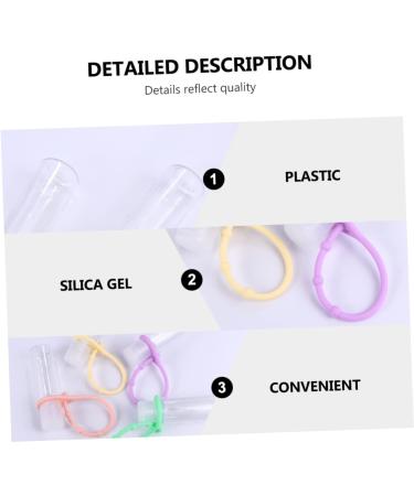 Stobaza 16-Piece Silicone Bottle Set - Plastic Travel Spray Bottles & Perfume Disinfection Containers for International Shipping - Buy Online on GoSupps.com