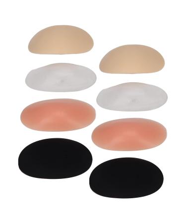FILFEEL 4 Pairs Silicone Shoulder Pads - Anti-Slip Soft Breathable Self-Adhesive Push Up Pads for Women & Men - Perfect for Clothing Comfort - Buy Online on GoSupps.com