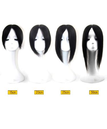 Natural Look Hair Part for Women - Real Hair Toupet Invisible & Corrugated 5x8 cm Perfect for Thinning or White Hair - Buy Online on GoSupps.com