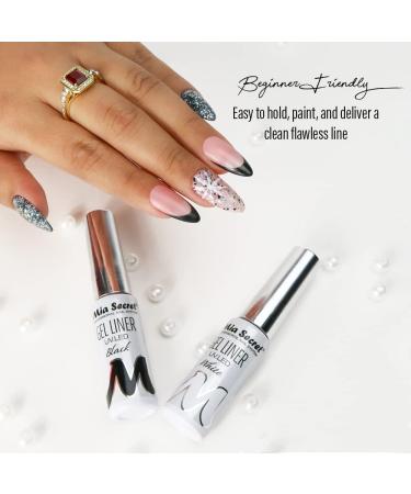 Mia Secret Gel Liner UV LED - Made in USA (White + Black) - Buy Online on GoSupps.com