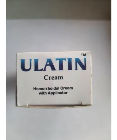 ULATIN Hemorrhoid Cream - Fast Relief & Healing Formula | Hemorrhoid Treatment Ointment for Symptoms and Fissures - Buy Online on GoSupps.com