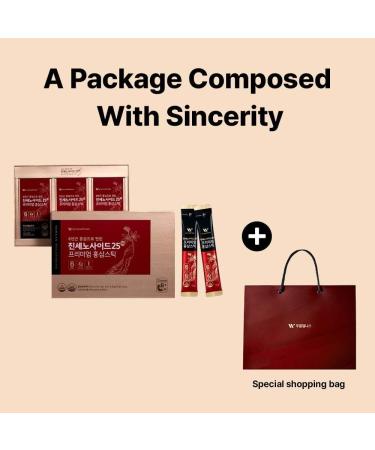 K-Herb Premium Korean Red Ginseng Sticks Liquid Portable Sticks with Korean Red Ginseng Extract No Preservatives (Ginsenoside 25mg 60P) - Buy Online on GoSupps.com