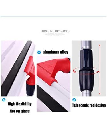 Floor Wiper-Heavy Duty Floor Long Handle Dual Perfect for Washing and Drying Tile Glass Marble and Wood Surfaces (Size : 35cm) (45cm) - Buy Online on GoSupps.com