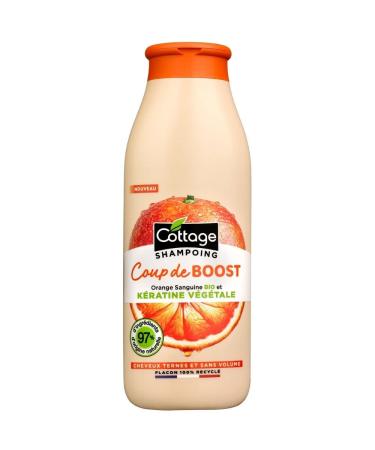 COTTAGE - Boost Shampoo with vegetable keratin - Dull and limp hair - 97% ingredients of natural origin - 100% recycled bottle - 250ml