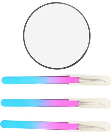 Facial Cleansing Tool Set Gentle Practical Multi-Purpose Portable Sensitive Cleanser Magnifying Mirror Blackhead Remover with Storage Bag for Daily Skin Care - Buy Online on GoSupps.com