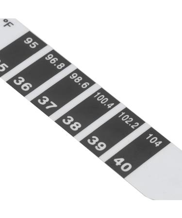 Quick Read Thermometer Strips - Reusable Forehead Thermometers for Infants | Accurate Baby Temperature in Fahrenheit & Celsius - Buy Online on GoSupps.com