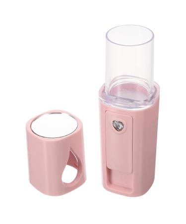 VINTORKY Abs Face Steamer for Facial Deep Cleaning Mini Face Steamer Pink Face Steamer