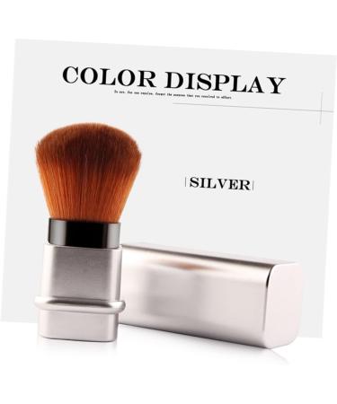 FOMIYES powder brush makeup professional makeup brush cosmetics brush Fashion cosmetic brush 2.7*2.7cm Silver - Buy Online on GoSupps.com