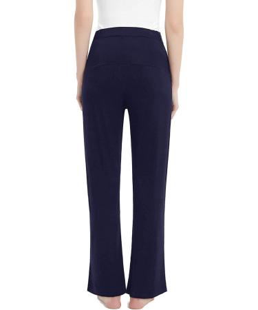 Amorbella Women's Maternity Sweatpants - Long Yoga/Lounge Pants - Navy - Size M - Buy Online on GoSupps.com