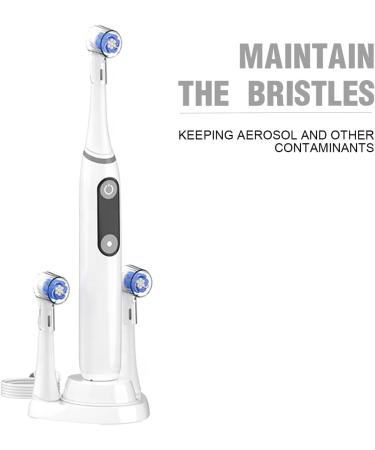 Ustnir Transparent Electrical Toothbrush Head Covers | Dustproof & Portable Travel Covers | Colorful Plastic Hygiene Solutions - Buy Online on GoSupps.com