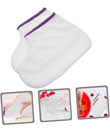 1 Pair of Foot Care Socks Paraffin Bag Wax Bag Paraffin Foot Protector Heated Thermal Gloves Warming Gloves Nourishing Socks Refill Sleeve Liner Polyester - Buy Online on GoSupps.com