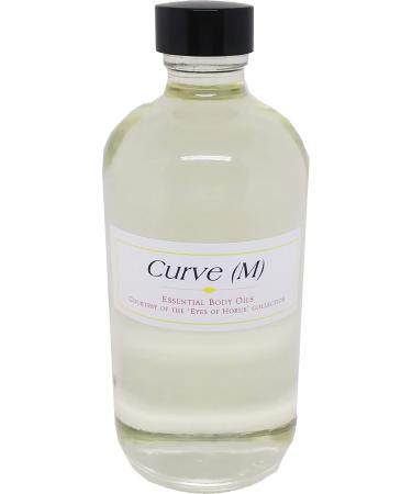Curve - Type LC For Men Scented Body Oil Fragrance Regular Cap - Clear - 8 oz. - ID#23457 8 Fl Oz (Pack of 1)