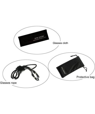 3 Pairs Vintage Metal Reading Glasses with Spring Hinge - 2.0 Diopters for Men & Women - Stylish Black 3pk - Buy Online on GoSupps.com
