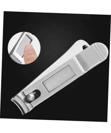 FRCOLOR Metal kit de manicura Cosmetology kit Nail Trimmer Toe Finger Manicure Nail Clippers Nail Metal Nail Manicure Nail Household L Silver - Buy Online on GoSupps.com