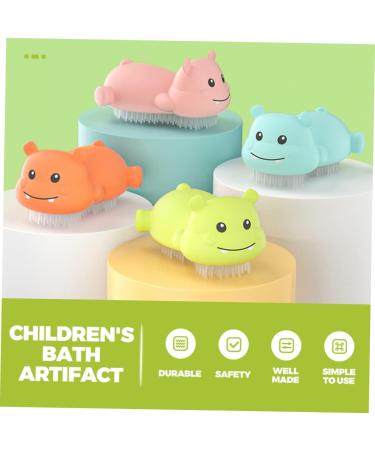 Buy Magiclulu Scalp Brush & Shampoo Brush for Baby Baths | Soft Hair Massage & Scalp Care | 5-in-1 Body Brush for Kids & Infants - International Shipping Available - Buy Online on GoSupps.com
