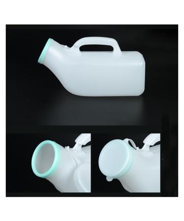 Portable Urinals 1pc Portable Unisex Mobile 1000ML 1200ML Toilet Car Travel Camp Urine Pee Handle Urinal Storage Bottle Old Man Helper for Men Women (Color : A 1000ML)