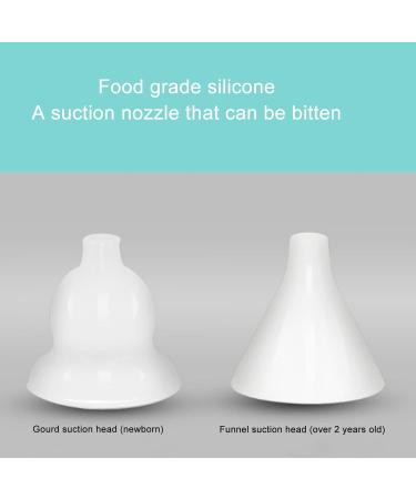 Electric Ear Nose Suction Kit - Multi-Function Nasal Aspirator & Wax Remover (White Yellow) - Buy Online on GoSupps.com