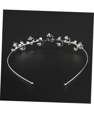 minkissy Flowers hair clip Floral hair barrettes Crystal hairband hair loop Floral hairband flowers wedding Wedding - Buy Online on GoSupps.com