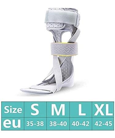 Buy Medium Right Foot Drop Orthosis - Adjustable Foot Support & Stabilizer for Comfortable Sleep | International Shipping Available - Buy Online on GoSupps.com
