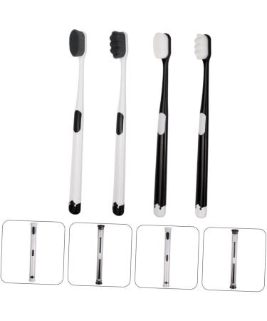Buy Homsfou 12 Pcs Adult Toothbrush Set for Thorough Oral Care - Weekly Cleaning Tool Pack - Buy Online on GoSupps.com