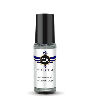 CA Perfume Impression of Juliette Loves A Gun Midnight Oud For Women & Men Replica Fragrance Body Oil Dupes Alcohol-Free Sample Travel Size Concentrated Long Lasting Attar Roll-On 0.14 Fl Oz/4ml-X1