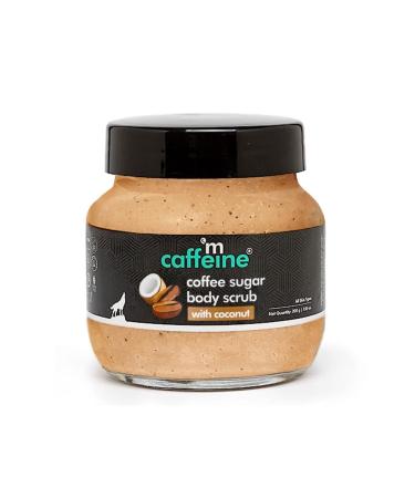 mCaffeine Coffee Sugar Body Scrub with Coconut