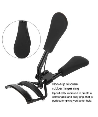 Professional Eyelash Curler - Rapid Lengthening & Thickening Tool | Black Eyelash Clip for Stunning Curls - Buy Online on GoSupps.com