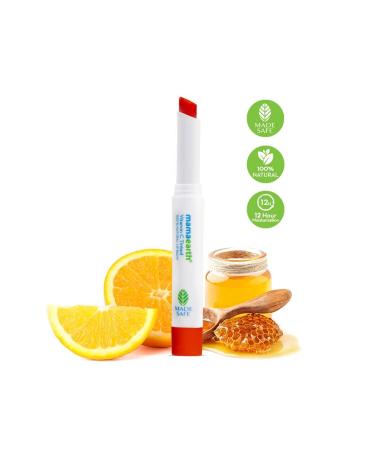 Vitamin C Tinted Natural Lip Balm - Lip Lightening & 12-Hour Moisturization with Honey | 100% Natural Smooth & Repair Lips (2g - Buy Online on GoSupps.com