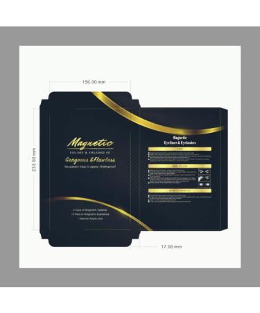 Magnetic False Eyelashes Set - Effortless Application and Natural Look | [Brand Name] - Buy Online on GoSupps.com