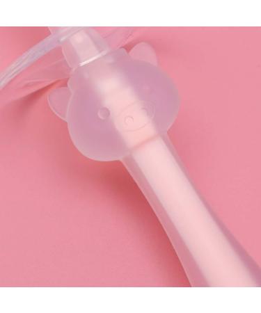 Buy Tahnbrush - Soft Silicone Toddler & Baby Toothbrush Set (8 Piece) | Tooth Training for Newborns - Pink - Buy Online on GoSupps.com