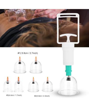 6-Piece Cupping Set - Professional Medical Cupping Therapy Devices for Health & Wellness | International Shipping Available - Buy Online on GoSupps.com