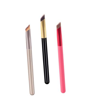 FRCOLOR 12 Pcs Pink Makeup Brush Set Multifunction Eyebrow Eyeliner & Foundation Brushes for Flawless Eye Makeup Wooden Handle & Cleaner - Buy Online on GoSupps.com