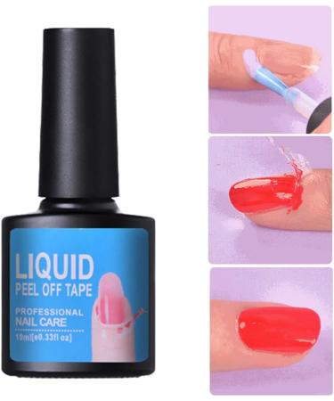 Liquid Latex For Nails Peeling Unscented Liquid Latex Nails Smooth - 10ml Latex Polish Edge Nail Polish Skin Care Nail Barrier Protector For Women Vigcebit - Buy Online on GoSupps.com