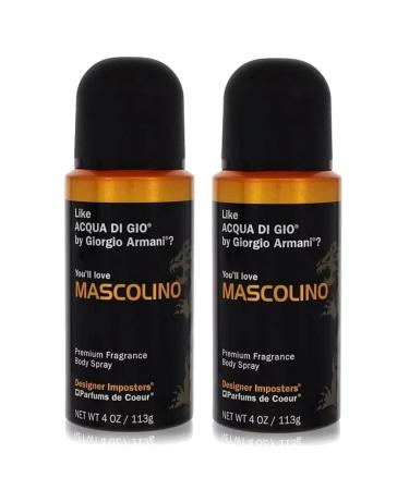 Parfums De Coeur Bod Man Mascolino Fragrance Body Spray for Men 4 oz (2)